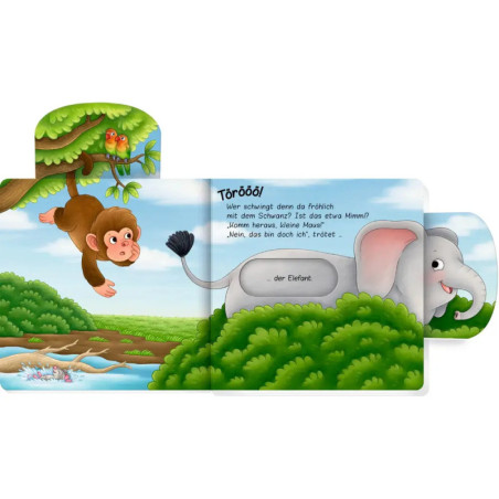 Komm heraus, kleine Maus Bist du im Zoo