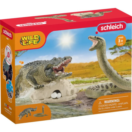 schleich® WILD LIFE 42559 Gefahr im Sumpf