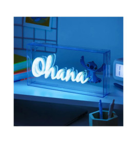 Stitch Ohana LED Neon Leuchte