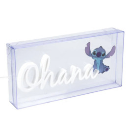 Stitch Ohana LED Neon Leuchte