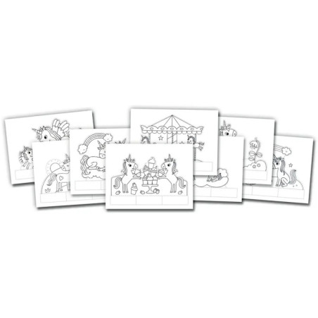 Mein großes Prickel-Starterset: Einhörner Mein großes Prickel-Starterset: Einhörner