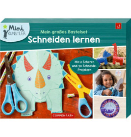 Mein grosses Bastelset - Schneiden lernen Dino