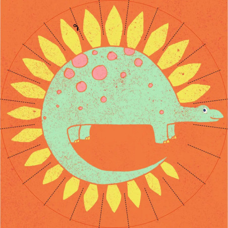 Mein grosses Bastelset - Schneiden lernen Dino
