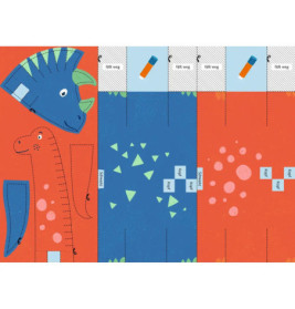 Mein grosses Bastelset - Schneiden lernen Dino