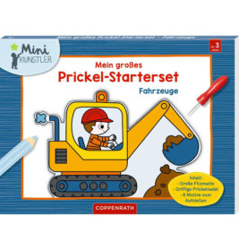Mein großes Prickel-Starterset: Fahrzeuge