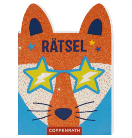 Glitzer-Rätsel to go Katze/Hase/Fuchs/La