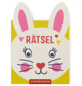 Glitzer-Rätsel to go Katze/Hase/Fuchs/La