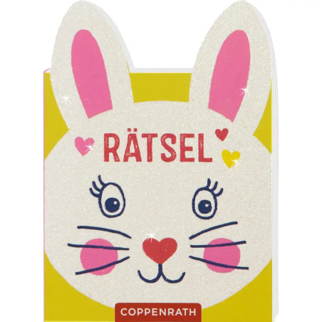 Glitzer-Rätsel to go Katze/Hase/Fuchs/La