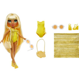 Rainbow High Swim & Style Fashion Doll- Sunny (Yellow)