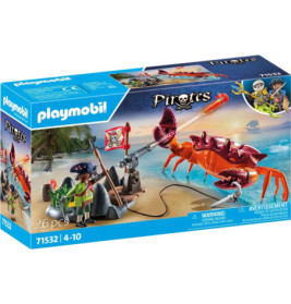 PLAYMOBIL 71532 Kampf gegen die Riesenkrabbe