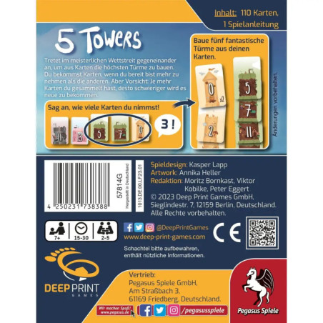 5 Towers (Deep Print Games)