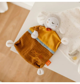 Fehn Schmusetuch Schaf ''Sunshine''