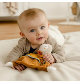 Fehn Schmusetuch Schaf ''Sunshine''