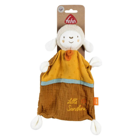 Fehn Schmusetuch Schaf ''Sunshine''