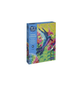 Strasssteinbild Kolibri