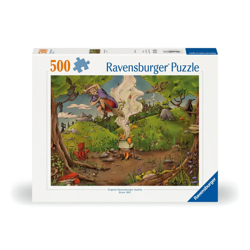 Ravensburger 12000777 Puzzle Bei der Waldhexe 500 Teile