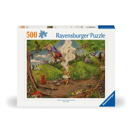 Ravensburger 12000777 Puzzle Bei der Waldhexe 500 Teile