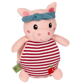 Kuscheltier mit Schnuffeltuch Schwein - Little Wonder