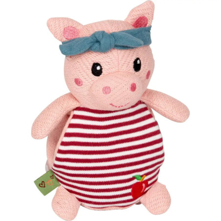 Kuscheltier mit Schnuffeltuch Schwein - Little Wonder