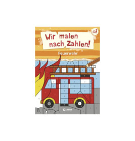 Wir malen nach Zahlen! - Feuerwehr