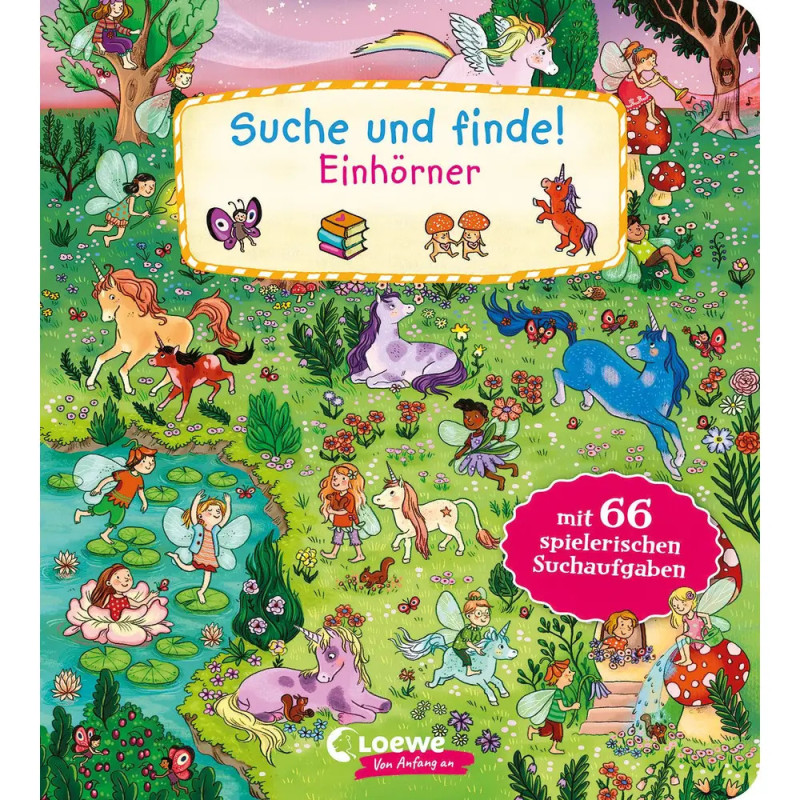 Suche und finde! Einhörner