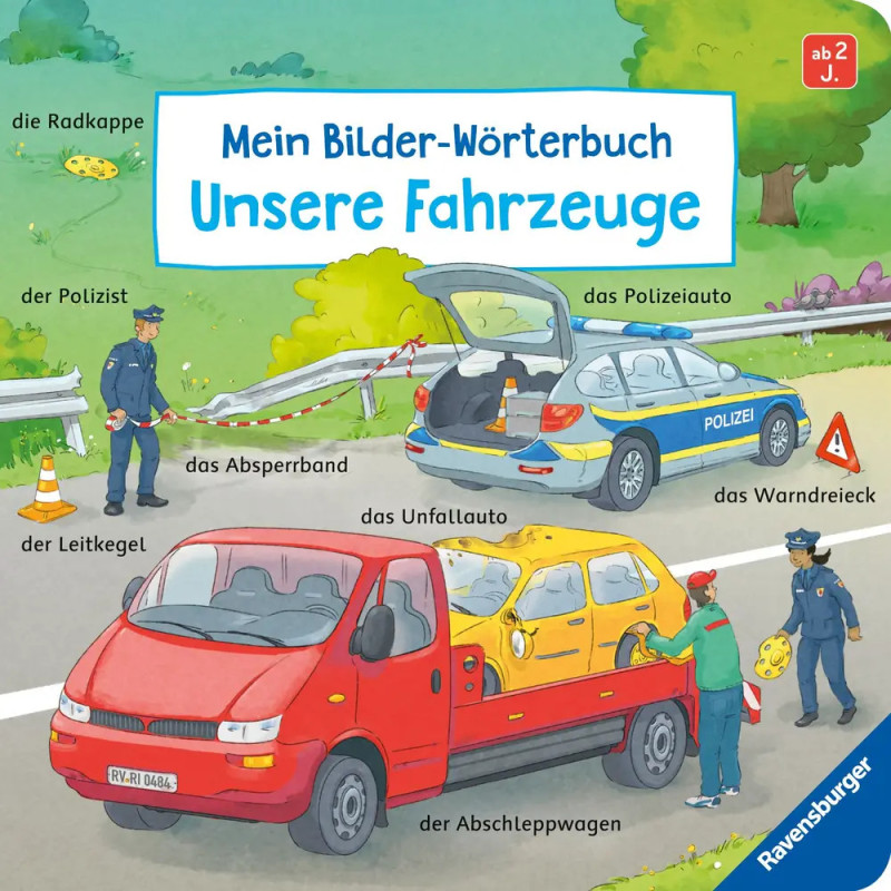 Ravensburger 41920 Mein Bilder-Wörterbuch: Unsere Fahrzeuge Pappbilderbuch über 5 Euro