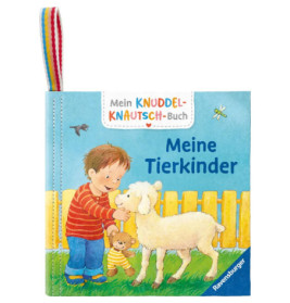 Ravensburger 42092 Mein Knuddel-Knautsch-Buch: Meine Tierkinder Pappbilderbuch über 5 Euro