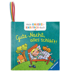 Ravensburger 42091 Mein Knuddel-Knautsch-Buch: Gute Nacht, alles schläft! Pappbilderbuch über 5 Euro