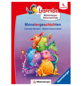 Ravensburger 46362 Leserabe mit Mildenberger-Silbenmethode: Monstergeschichten Erstlesetitel