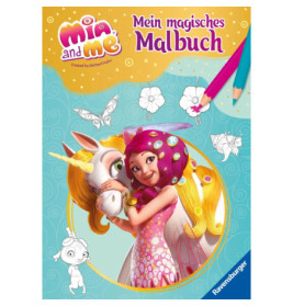 Ravensburger 49787 Mia and me: Mein magisches Malbuch Lizenzmarken Activity