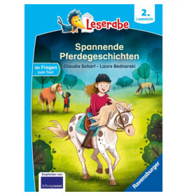 Ravensburger 46329 Leserabe - 2. Lesestufe: Spannende Pferdegeschichten Erstlesetitel