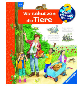 Ravensburger 60059 Wieso? Weshalb? Warum?, Band 43: Wir schützen die Tiere