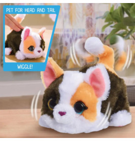 furReal My Mini's interaktive Plüschtiere (13 cm) mit Bewegungsfunktion (Kätzchen, Hündchen oder Sch