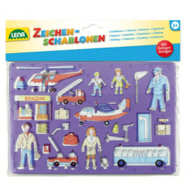 Zeichenschablone Fahrzeuge/Me
