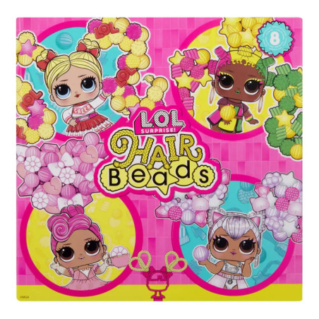 LOL Surpr. Hair Beads Tots,