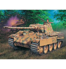 Model Set Panther Ausf. G , Revell Modellbausatz mit Basiszubehör