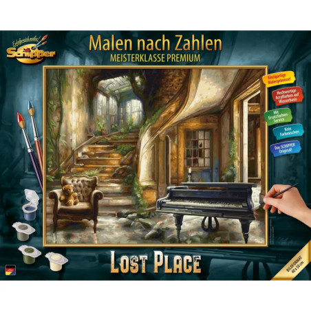 Malen nach Zahlen - Lost Place Malen nach Zahlen - Lost Place