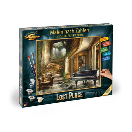 Malen nach Zahlen - Lost Place Malen nach Zahlen - Lost Place