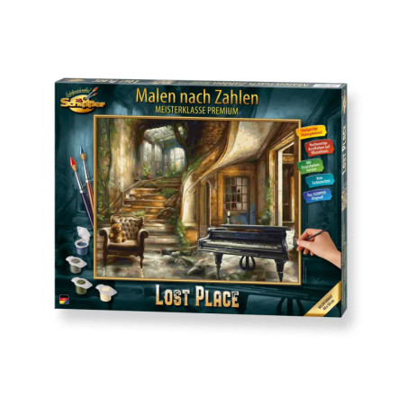 Malen nach Zahlen - Lost Place Malen nach Zahlen - Lost Place
