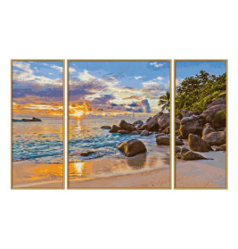 Malen nach Zahlen - Abendstimm ung im Paradies