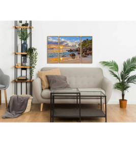 Malen nach Zahlen - Abendstimm ung im Paradies