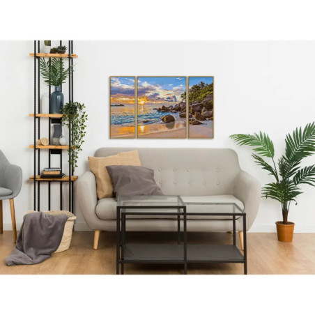 Malen nach Zahlen - Abendstimm ung im Paradies