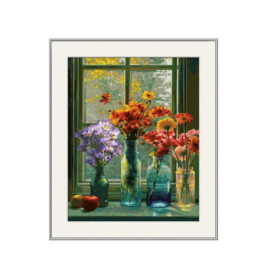 Malen nach Zahlen - Blumenlieb e