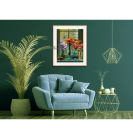 Malen nach Zahlen - Blumenlieb e