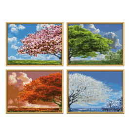Malen nach Zahlen - Vier Jahre szeiten (Quattro)