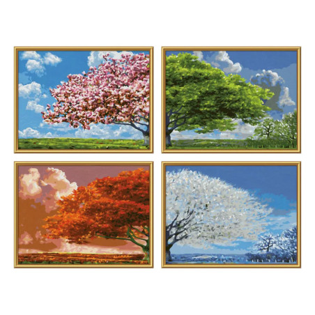 Malen nach Zahlen - Vier Jahre szeiten (Quattro)