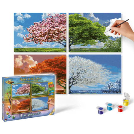 Malen nach Zahlen - Vier Jahre szeiten (Quattro)