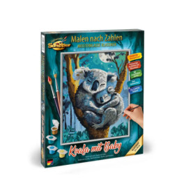 Malen nach Zahlen - Koala mit Baby