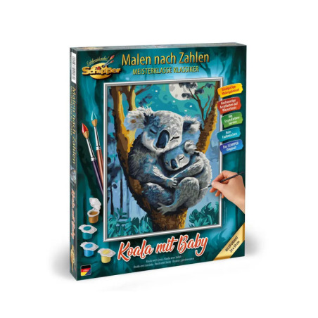 Malen nach Zahlen - Koala mit Baby