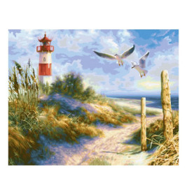 MNZ - Dünenlandschaft mit Leuchtturm